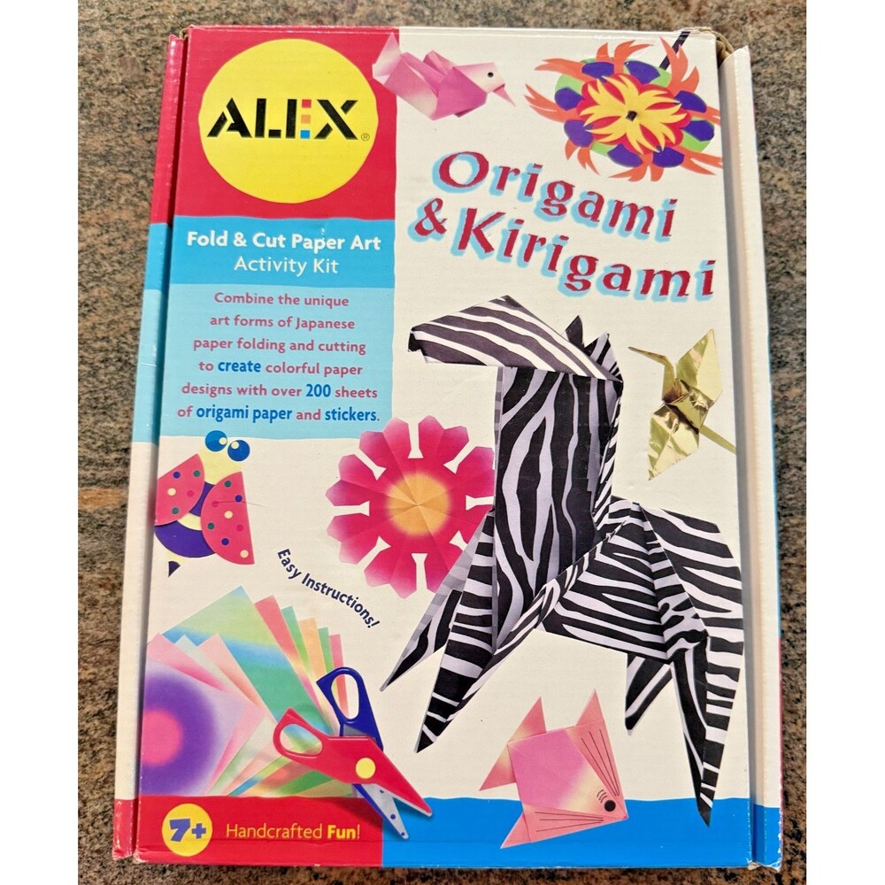 ALEX Origami & Kirigami  Craft Kit Children’s ages 7+